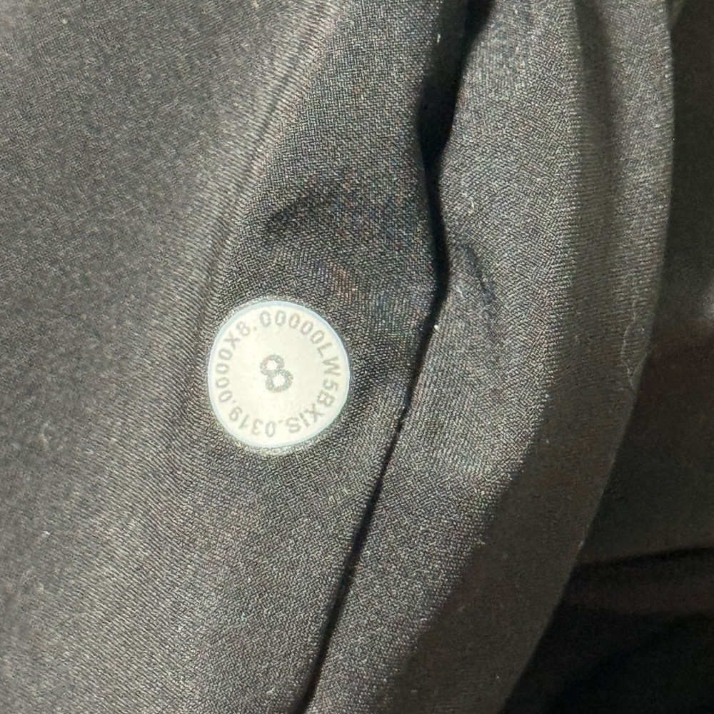 Lululemon Women’s Black Noir Pant, Size 8 - Picture 7 of 7